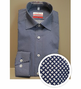 Hemd blauw              